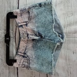 Ombre Shorts Pale Pink/Blue